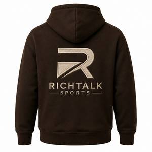 Hoodies brodés effet vieilli, 100% coton, pour homme, hiver, avec poche, respirants, écologiques, vente en gros, service OEM, les plus vendus - Product Image 2