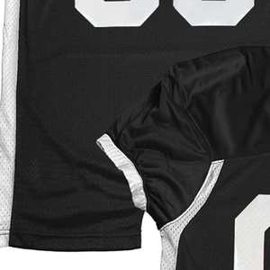 Maillot de football américain personnalisé sublimé à manches courtes en polyester avec logo personnalisé - Product Image 6