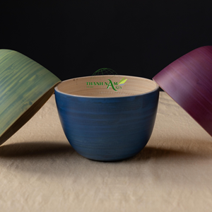 Ensemble de bols à soupe en bambou durable et personnalisable Modèle durable en bois jetable écologique pour usage alimentaire commercial Vietnam - Product Image 2