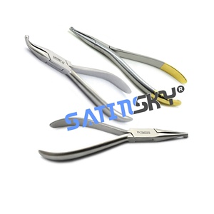 Cómo los alicates de utilidad, picos dentados curvos, Instrumentos dentales de ortodoncia, herramientas de laboratorio, excelente alta calidad - Product Image 5