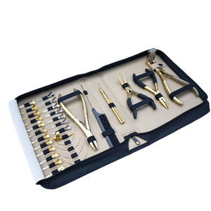 Kit Profesional de Herramientas para Extensiones de Cabello: Aplicador de Micro Anillos, Alicates de Extracción, Tijeras Metálicas para Bucles y Extensiones de Trama, Kit de Salón - Product Image 5