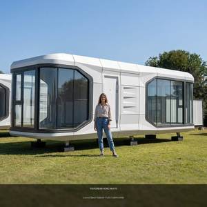 <span class=keywords><strong>Casa</strong></span> Cápsula Espacial de Lujo para Airbnb, Glamping y Resorts |   <span class=keywords><strong>Casa</strong></span> Móvil Prefabricada de Aluminio |   Unidad de <span class=keywords><strong>Alquiler</strong></span> con Alto Retorno de la Inversión, Certificación CE, Personalizada - Product Image 2