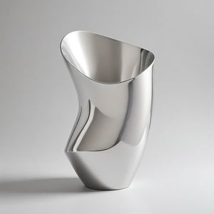 Artistic Contemporary Metal Flower Container Perfect For Elegant <b>Table</b> Decoration Floral Presentation And Luxury Home Styling - Product Image 4