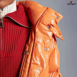 Chaqueta Acolchada de Algodón Grueso para Mujer, Larga, Transpirable, Impermeable y Cortavientos, para Otoño e Invierno, Venta al Por Mayor - Product Image 5