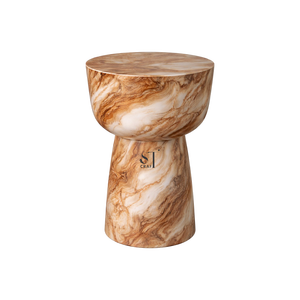 High Quality Luxury Mosaic Side <b>Table</b> End <b>Table</b> Minimalist Hourglass <b>Stool</b> Coffee <b>Table</b> for Hotel Bedroom Use - Product Image 2