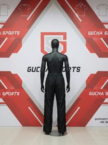 Pantalon de jogging pour homme avec logo personnalisé, boutons pression, taille élastique avec cordon de serrage, coupe ample, style streetwear, fabrication OEM, vente en gros. - Product Image 6