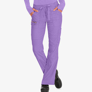 Pantalones de Enfermería para Mujer Talla Grande 2026, Transpirables, Elásticos, Color Personalizado, Tela Oxford, Fusión sin Costuras, Uso Hospitalario - Product Image 1