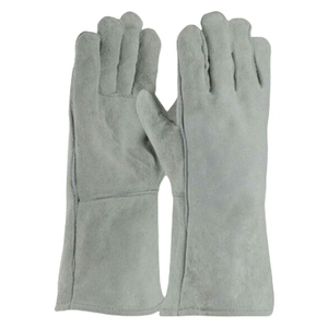 Gants de soudage en cuir de vachette de qualité supérieure, résistants et protecteurs pour les mains, gants de sécurité en cuir pour soudeurs - Product Image 1