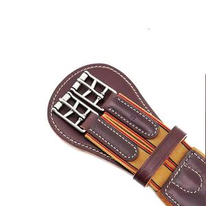 Sangle anglaise de qualité supérieure avec doublure polaire respirante et légère pour selle anglaise, double élastique, sangles de cheval faciles à utiliser - Product Image 4
