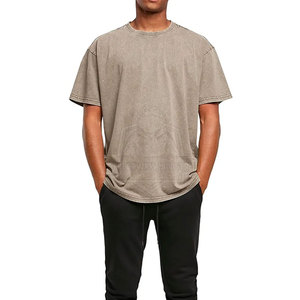 Camisetas de Hombre con Logotipo Personalizado, Diseño Nuevo 2026, Lavado Ácido, 100% Algodón, Alta Calidad, Venta al Por Mayor - Product Image 6