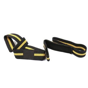 Muñequeras de gimnasio acolchadas de neopreno personalizadas 2025, 24 pulgadas de longitud, 1,5 pulgadas de ancho, par de levantamiento de pesas de seguridad, accesorio de Fitness - Product Image 3