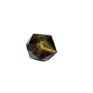 High quality <b>Iron</b> Tiger eye Icosahedron carved Stone whiskey cube natural stone reiki healing crystal stone gemstone - Product Image 1