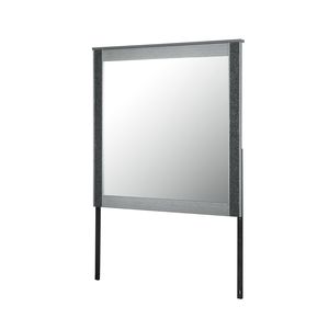 Specchio con Cornice Lorenzo in Finitura Argento - Product Image 3