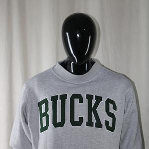 Sudadera BUCKS con cuello simulado, 450 GSM, nombre personalizado, bordado en aplique, corte holgado, 100% algodón, felpa francesa. - Product Image 2
