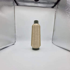 Fil de nylon métallique argenté haute ténacité MX-Type 110D pour l'industrie textile, la broderie, le tissage, la fabrication industrielle SHREE - Product Image 1