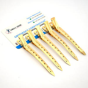 Clips de sectionnement des cheveux, outils d'extension de cheveux de salon, clips de coiffure et de séparation, clips à bec de canard, clips de coiffure en acier inoxydable - Product Image 4