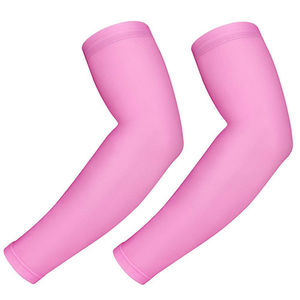 Manchons de compression pour bras de cyclisme, couleur unie, taille personnalisée, pour hommes et femmes, activités sportives de plein air, protection solaire UV, respirants - Product Image 5