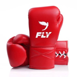 2026 New Arrival Brand New Best Selling Red Fly Boxing <b>Gloves</b> Genuine Cowhide Leather Pro Punching Fly Boxing Training <b>Gloves</b> - Product Image 1