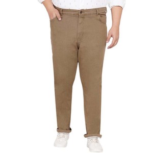 Jeans de Mezclilla de Algodón para Hombre, Corte Recto, Color Marrón, Cintura Media, Corte Regular, Estilo Casual, para Primavera - Product Image 1