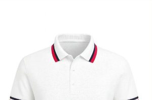 เสื้อโปโลชาย สีขาว แดง กรมท่า แบบสั่งทำพิเศษ - Product Image 2