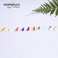 Capsules de gélatine bovine HPMC végétariennes de qualité pharmaceutique certifiées Halal ISO, pré-fermées, tailles 00, 0, 1, 2