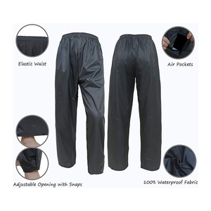 Rain Suit Professional Waterproof Rain <b>Jacket</b> and Pants Set Lightweight Outdoor Wear OEM Bulk Supply - Product Image 5