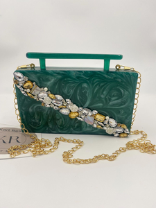 Pochette en résine artisanale pour mariages et soirées, tendance par blossom craft india - Product Image 4