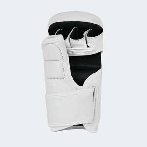 Gants de combat MMA demi-doigts en cuir de vachette véritable de haute qualité, sur mesure, pour le Muay Thai et le MMA, pour les combats professionnels - Product Image 6