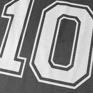 Camisetas deportivas al por mayor de malla, cuello en V, manga corta, para fútbol, béisbol, baloncesto, fútbol americano, para hombre - Product Image 5