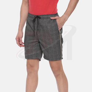 กางเกงขาสั้นพิมพ์ลายผู้ชาย สไตล์ลำลองสำหรับฤดูร้อน น้ำหนักเบา เอวยางยืด ลายทันสมัย กางเกงขาสั้นพิมพ์โลโก้แบรนด์ตามสั่ง ขายส่ง - Product Image 2