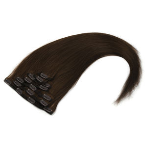 KSWIGS Vente en gros Extensions à clips 100% cheveux Remy pour femmes blanches Texture lisse Cheveux vierges bruts avec cuticule alignée - Product Image 4