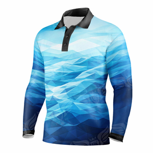 Camiseta de Pesca de Alto Rendimiento con Diseño Nuevo y Personalizado, Protección UV, Secado Rápido, Tejido Transpirable - Product Image 3