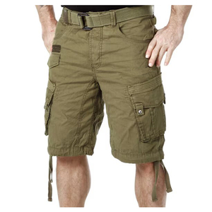 Shorts cargo imperméables pour hommes, multi-poches, style streetwear, été, décontracté, coton, polyester, nylon - Product Image 3