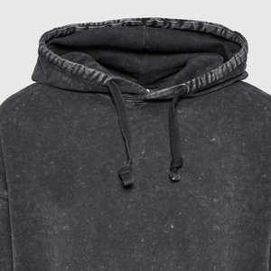 Sweat-shirts vintage surdimensionnés avec finition délavée à l'acide et style streetwear haut de gamme - Product Image 5