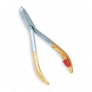 Coupe-cuticules professionnel en acier inoxydable de qualité supérieure avec manche doré, outil de manucure pour éliminer les peaux mortes - Product Image 4