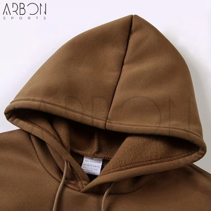 Sweat-shirts à capuche en molleton de coton uni, confortables, les plus vendus, nouveau style, service OEM ODM, prix de gros, fournisseur fiable, réutilisables - Product Image 3