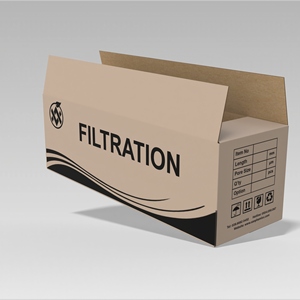 Eco-Friendly Recycled <b>Materials</b> Filtration Products <b>Packaging</b> Box Corrugated Cardboard Oil Water Air Filters OEM ODM Custom Logo - Product Image 2