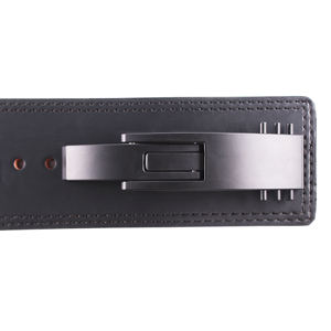 Ceinture de soutien lombaire réglable en cuir avec fermeture à boucle pour l'entraînement musculaire et la musculation, unisexe - Product Image 5