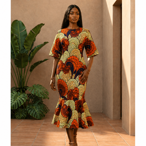 Tela Africana Premium con Estampado de Cera, Algodón Ankara, Textil Batik para Vestidos, Prendas de Moda, Proveedor Mayorista de Ropa para Exportación - Product Image 1