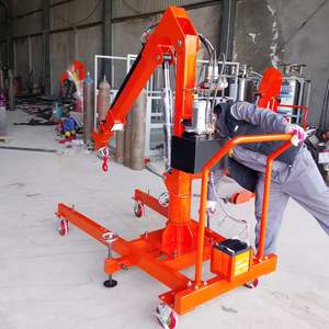 Grúa Hidráulica Móvil Mini Naltako de 500 kg, Elevación Máxima de 2.8 m, Rotación de 360° para Levantar Motores de Automóviles - Product Image 4