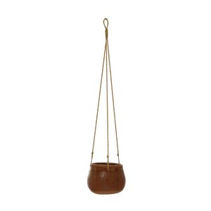 Maceta de Metal de Lujo Hecha a Mano con Marco Artístico Inspirado en Hojas para una Decoración Elegante del Jardín - Product Image 1