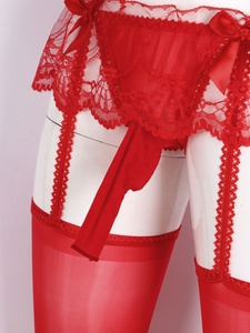 Pantimedias para hombre, bolsa para bulto, Tanga, ligas brillantes, medias, mallas, ropa de dormir Sissy para citas, fiesta temática nocturna, Día de San Valentín - Product Image 3