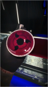 เครื่องประดับเงินแท้ 925 จี้เคลือบเงาสำหรับผู้หญิงผู้ชาย สร้อยเทนนิสประดับเพชรโมอิสซาไนต์ สไตล์ฮิปฮอป - Product Image 3