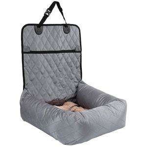 Pawtrol Dual Convertible Travel Safety Carseat and <b>Pet</b> Bed Premium <b>Backseat</b> <b>Cover</b> for <b>Pets</b> - Product Image 1