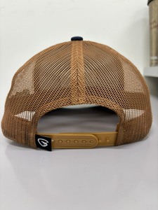 Casquette de camionneur brodée The Great Outdoor, panneau en maille bleue, réglable, unisexe, 6 panneaux, style décontracté pour l'extérieur - Product Image 3