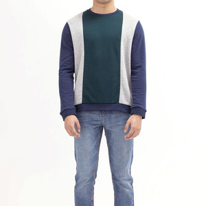 Sweat-shirts en molleton 100 % coton de haute qualité pour hommes, imprimés sur mesure, couleur unie, style décontracté urbain, respirants, pour l'automne, numériques - Product Image 1