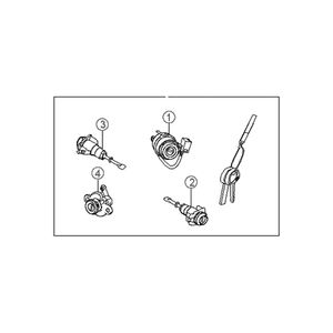 Clés, télécommandes et porte-clés de voiture neuves Elantra 819052H030 - Product Image 1
