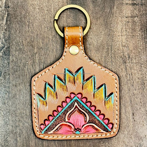 พวงกุญแจหนังลายเครื่องมือด้วยมือที่มีสไตล์ดีไซน์เนอร์พวงกุญแจหนังรูปร่างแปลกใหม่อุปกรณ์เสริมหนังพวงกุญแจน่ารักสำหรับทุกเพศ - Product Image 4