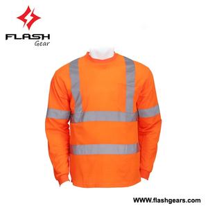 Uniforme de Construction sur mesure pour hommes, chemise courte à manches longues, réfléchissant Hi Vis, sécurité sur route - Product Image 6
