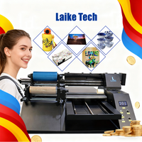 Printer UV DTF Logo Kustom Berkualitas Tinggi Laris Manis Set Lengkap Film ab Printer Otomatis 6090 Printer UV DTF